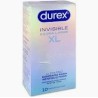 DUREX INVISIBLE XL PRESERVATIVOS 10 UNIDADES