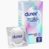 DUREX INVISIBLE EXTRA FINO EXTRA LUBRICADO PRESERVATIVOS 12