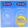 DUREX NATURAL PLUS PRESERVATIVOS 12 PRESERVATIVOS 2 CAJAS