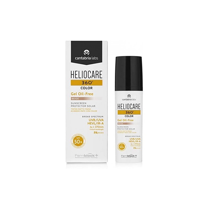 HELIOCARE 360º SPF 50+ COLOR GEL OIL-FREE PROTECTOR SOLAR 1