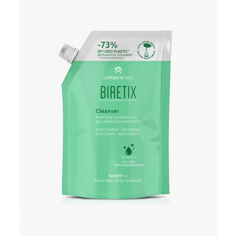 BIRETIX CLEANSER GEL LIMPIADOR PURIFICANTE  1 ENVASE 400 ml