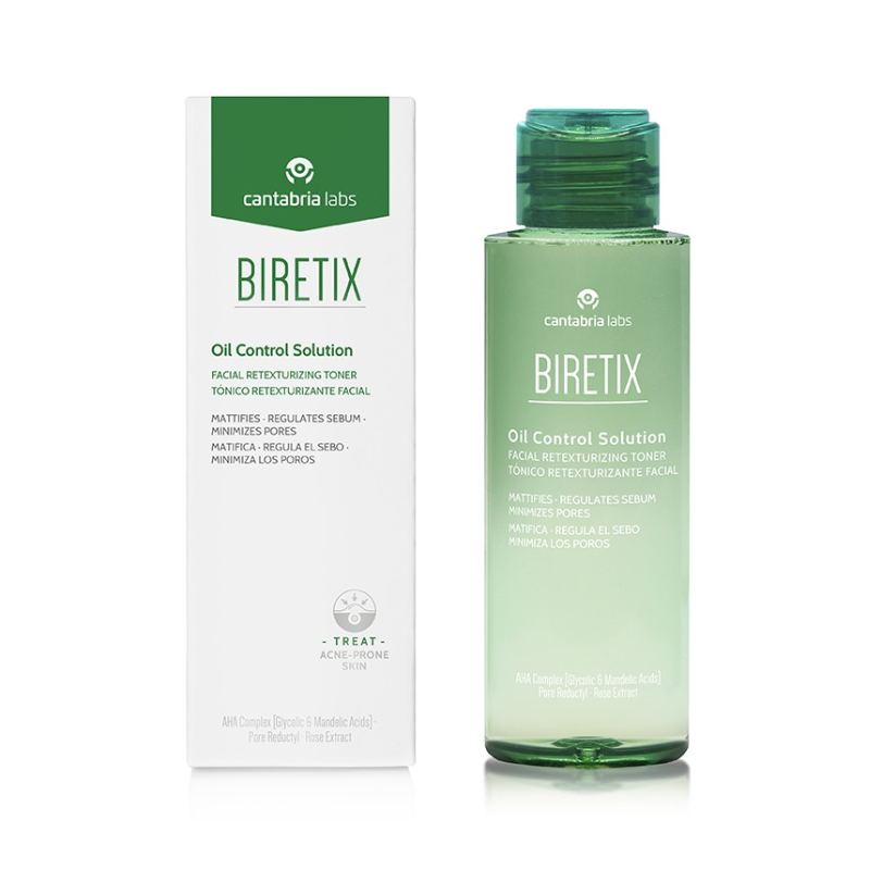 BIRETIX OIL CONTROL SOLUTION TONICO RETEXTURIZANTE FACIAL  1
