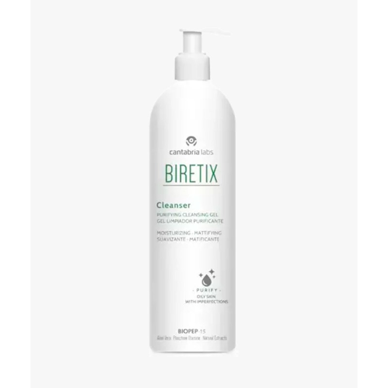 BIRETIX CLEANSER GEL LIMPIADOR PURIFICANTE  1 ENVASE 400 ml