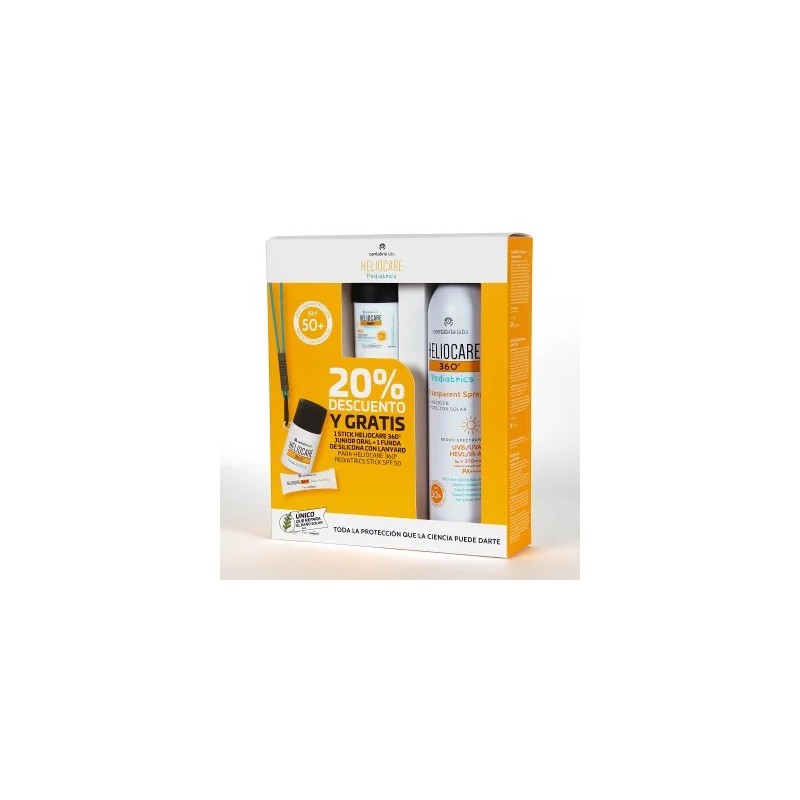 HELIOCARE PACK HELIO 360 PED.STICK 25GR+SPRAY