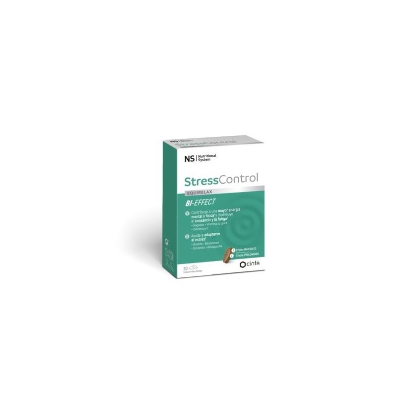 NS EQUIRELAX STRESSCONTROL BI-EFFECT  20 COMPRIMIDOS BICAPA