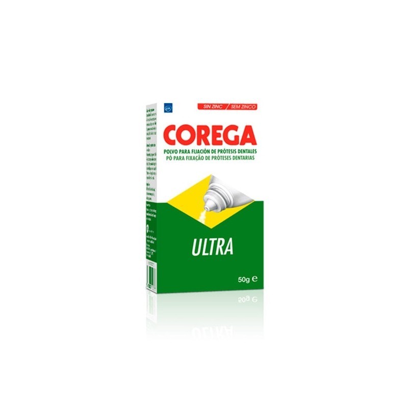 COREGA ULTRA ADHESIVO PROTESIS DENTAL 1 ENVASE 50 g POLVO