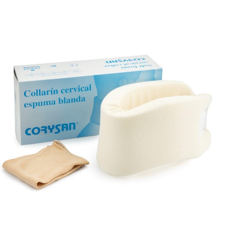 COLLARIN CERVICAL CORYSAN ESPUMA BLANDA 1 UNIDAD TALLA 2