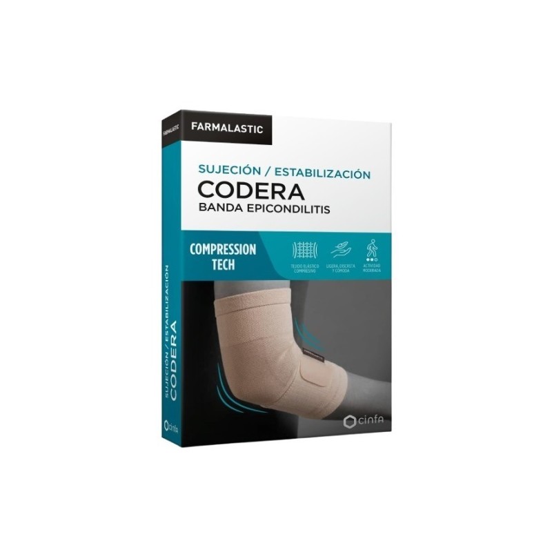 CODERA BANDA EPICONDILITIS FARMALASTIC COMPRESSION TECH 1 UN