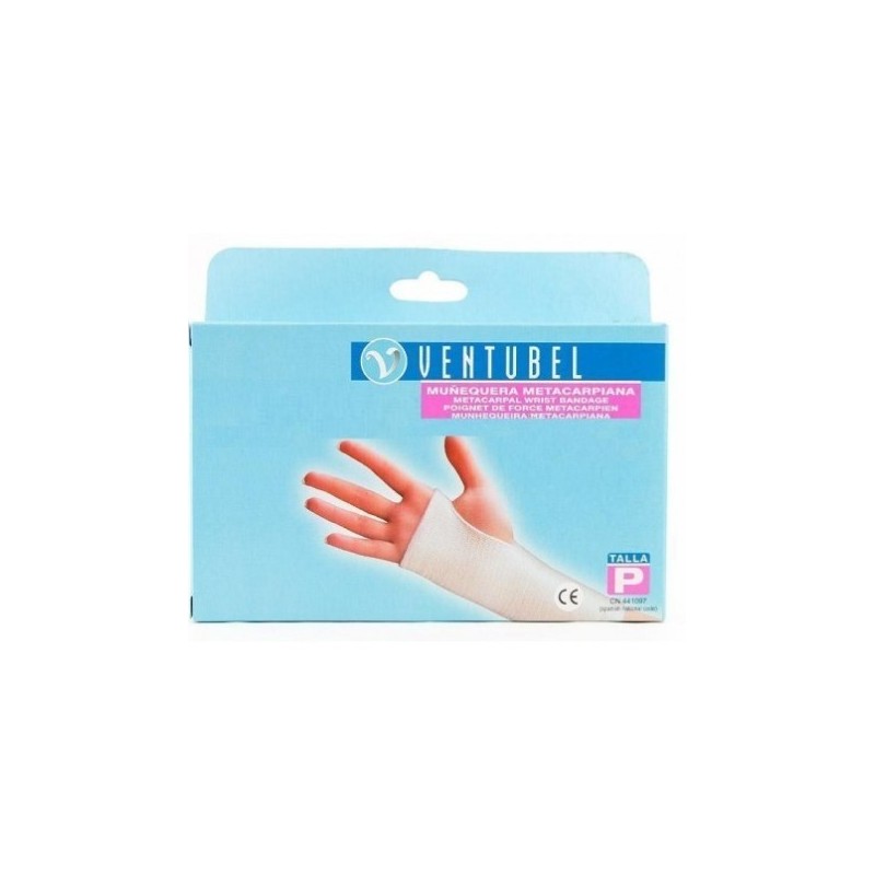 MUÑEQUERA METAPULGAR VENTUBEL 1 UNIDAD TALLA PEQUEÑA