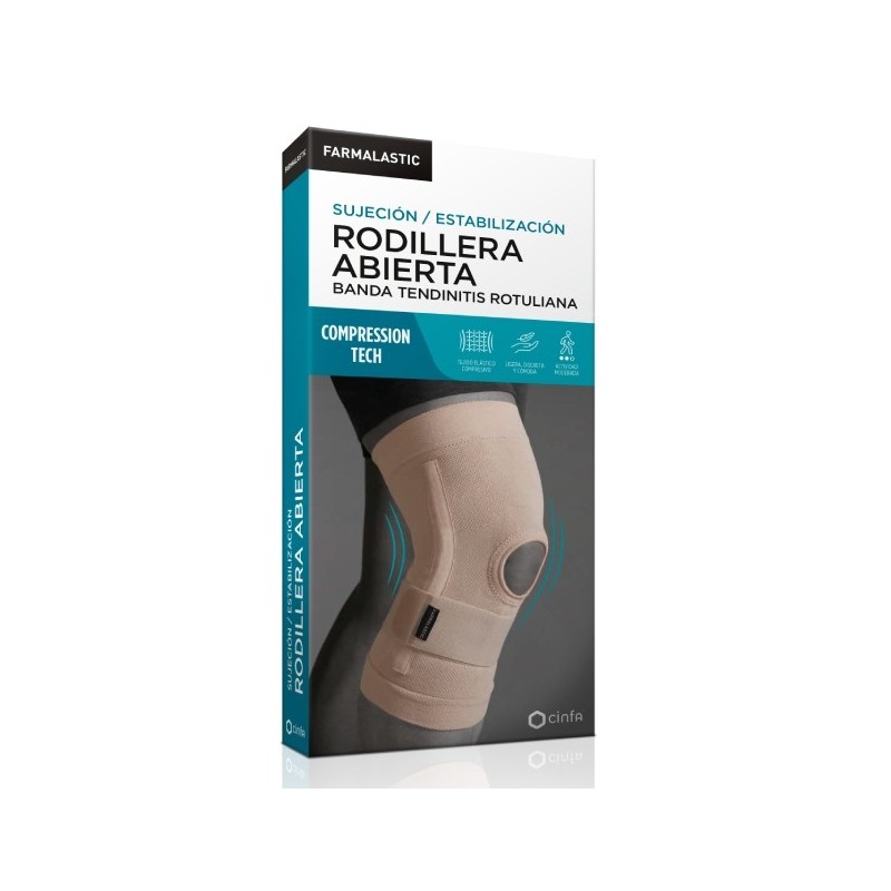 RODILLERA ABIERTA BANDA TENDINITIS ROTULIANA FARMALASTIC COM