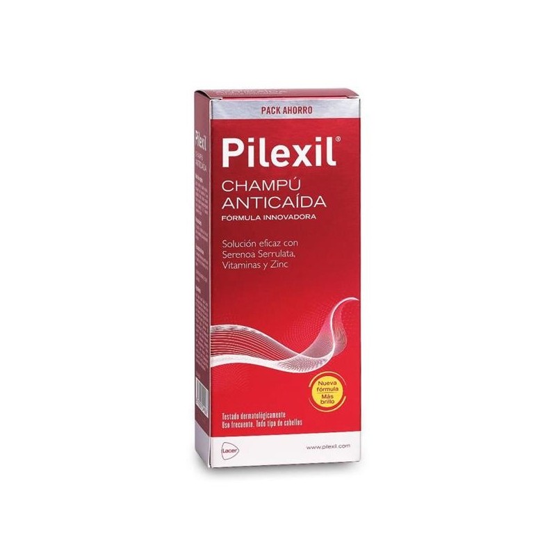 PILEXIL CHAMPU ANTICAIDA  1 ENVASE 500 ml