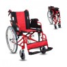 SILLA RUEDAS GRANDES  ROJA GARCIA