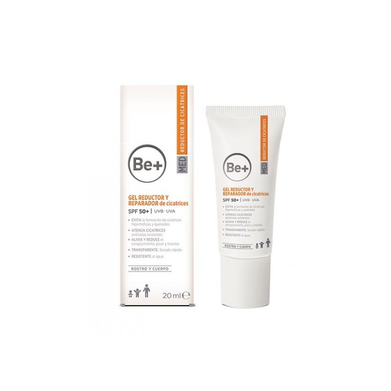 BE+ GEL REDUCTOR Y REPARADOR DE CICATRICES  1 TUBO 20 ml