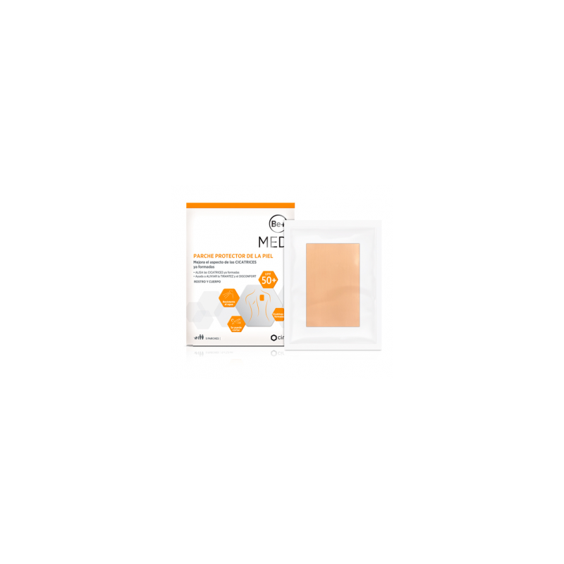 BE+ MED PARCHE PROTECTOR DE LA PIEL  5 PARCHES 7,5 cm x 5 cm