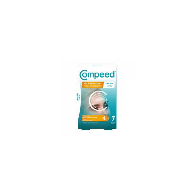 COMPEED PARCHE ANTI-GRANOS LIMPIADOR TRIPLE ACCION  7 UNIDAD