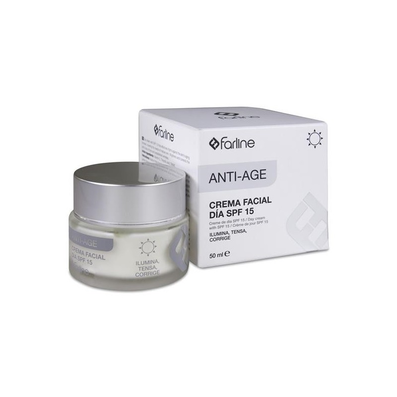 FARLINE CREMA FACIAL ANTIAGE DIA SPF15  1 TARRO 50 ML