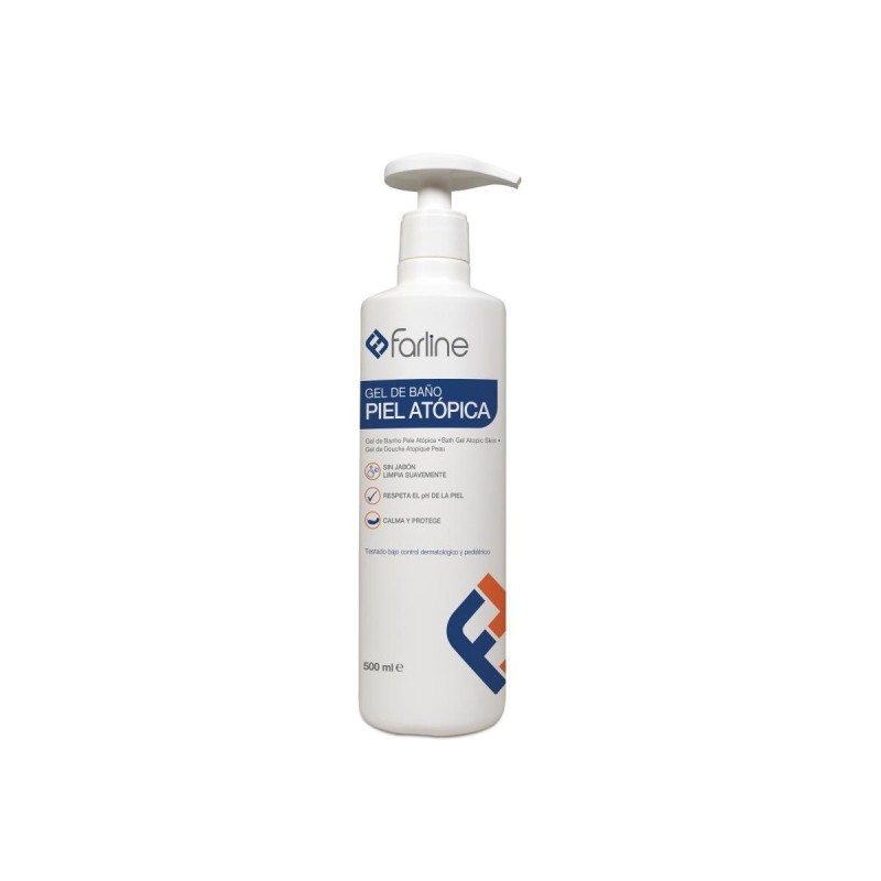 FARLINE GEL DE BAÑO PIEL ATOPICA  1 ENVASE 500 ML