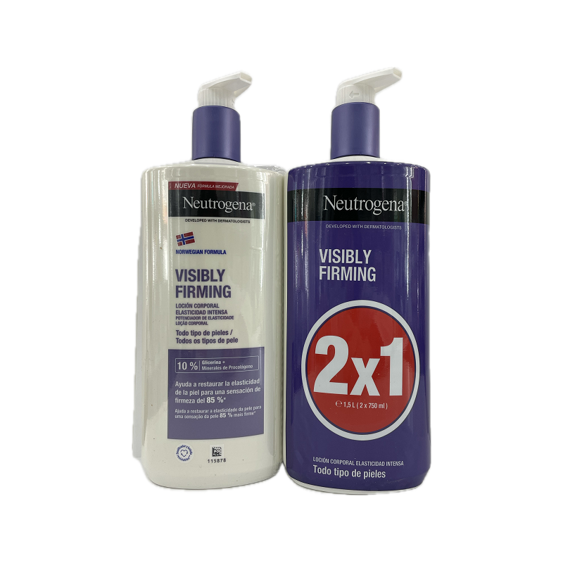 NEUTROGENA VISIBLY RENEW LOCION CORPORAL REAFIRMANTE  2 ENVA