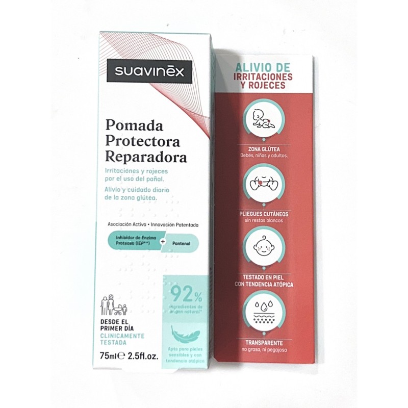 SUAVINEX POMADA PROTECTORA REPARADORA CALMANTE CON PANTENOL