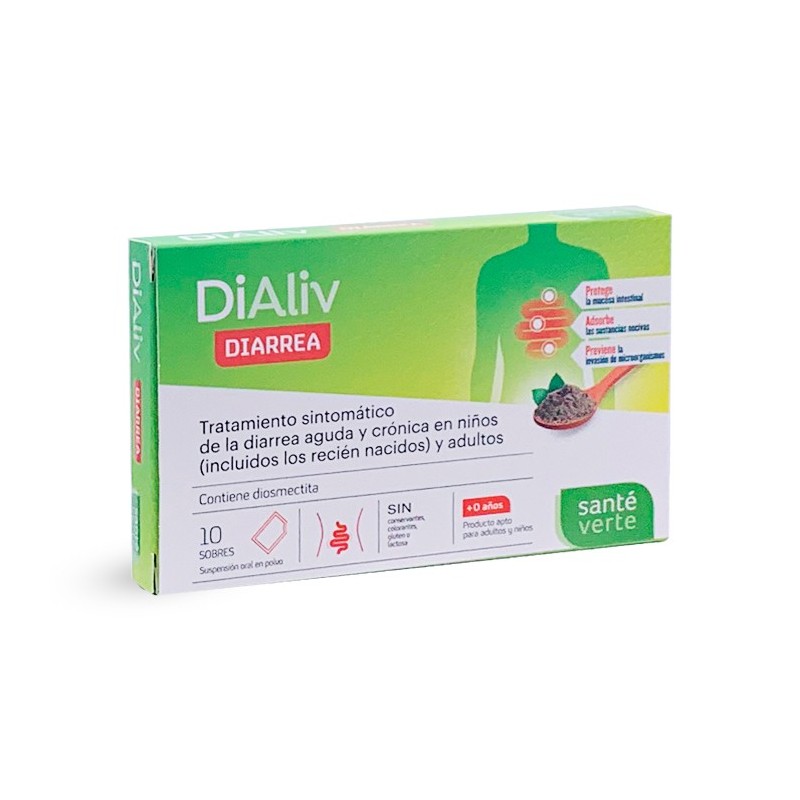 SANTE VERTE DIALIV DIARREA  10 SOBRES