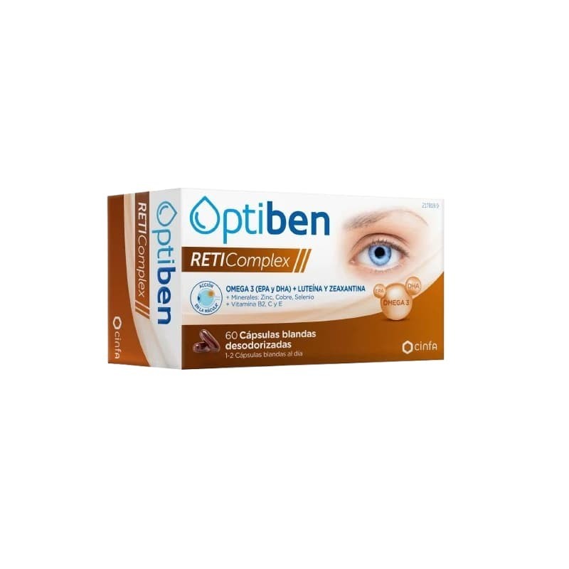OPTIBEN RETICOMPLEX  60 CAPSULAS BLANDAS
